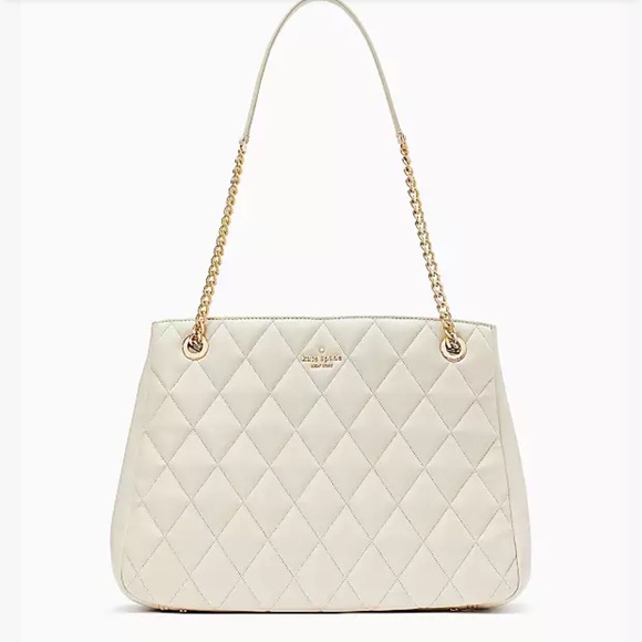 Kate Spade Carey Tote 
COLOR:
Parchment
NWT - Picture 5 of 16